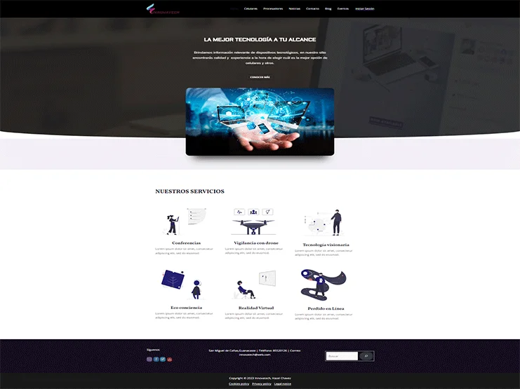 Ecommerce Technology Website